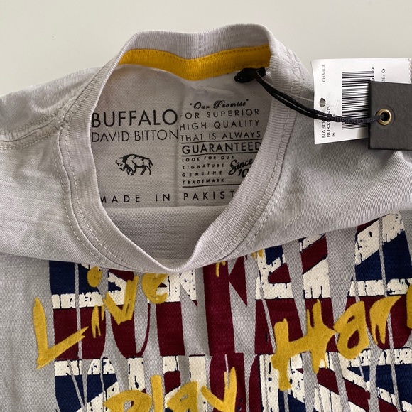 BUFFALO David Bitton Boys T-Shirt Tee New - Picture 4 of 7